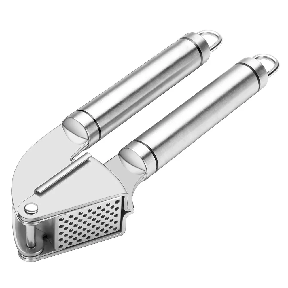 Stainless Steel Ginger Smasher Garlic Press Crusher and Mincer - Best Garlic And Garlic Press