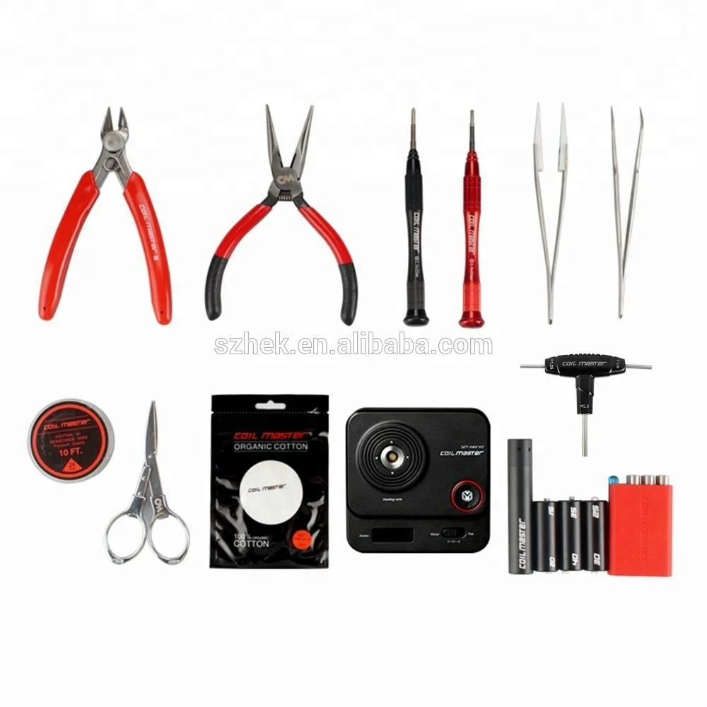  100% оригинальный набор Coil Master DIY V3 2018 новейший с 521 Mini V2 самый популярный инструментов для вейпа лучшая сделка-все CoilMaster в