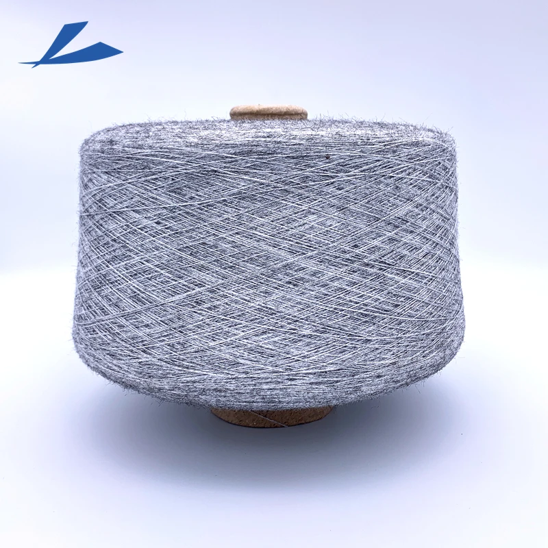 28s2 viscose 50% nylon 26% pbt 24% blended yarn spandex core yarn