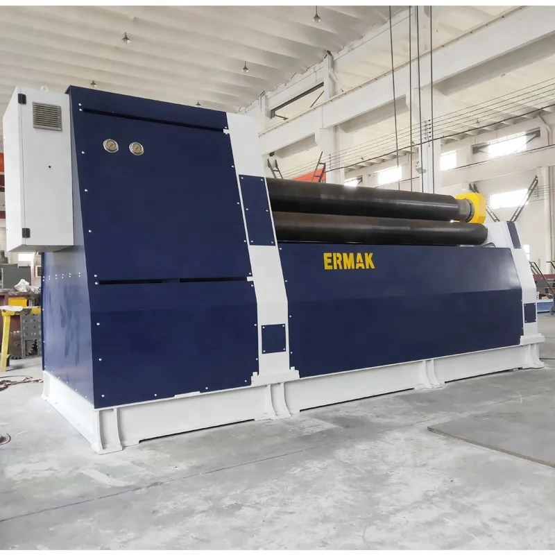 W12 series CNC 4 roller metal plate rolling machine cnc automatic 4 roll bending machine