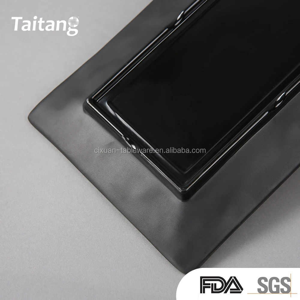 Melamine rectangular unbreakable dinner plate