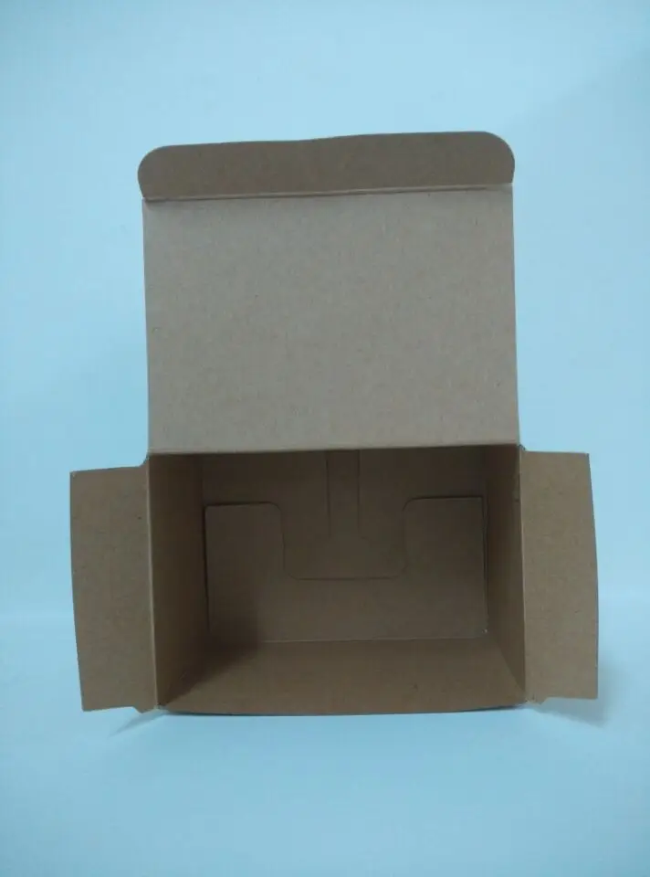 full color custom made OEM glued craft paper boxes