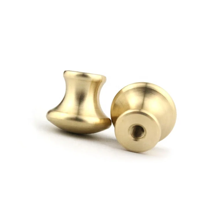 Professional custom solid copper brass ball for furniture handle knob