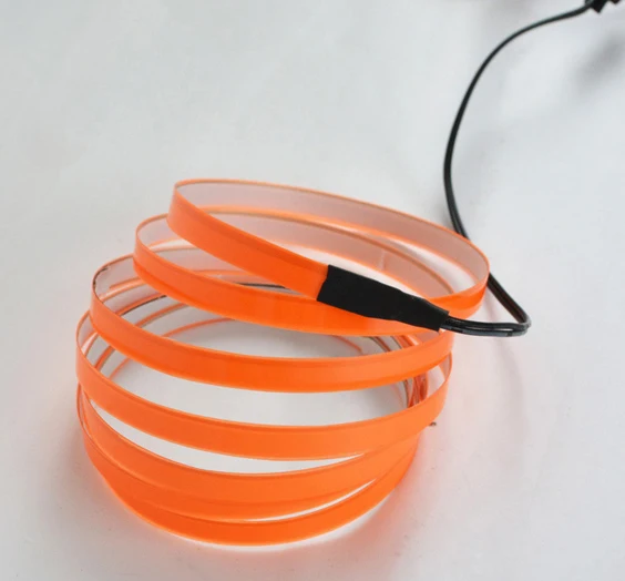 Customized size waterproof flashing el light tape