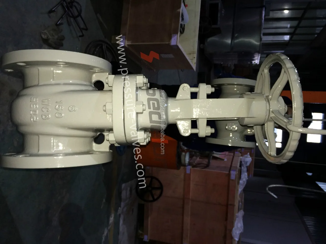 
API Cast Steel WCB CK20 Gate Valve with Reducer 