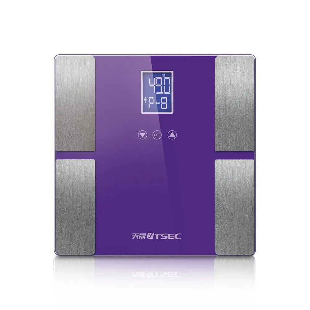 
2021 digital bathroom scale with memory function and large LCD screen 