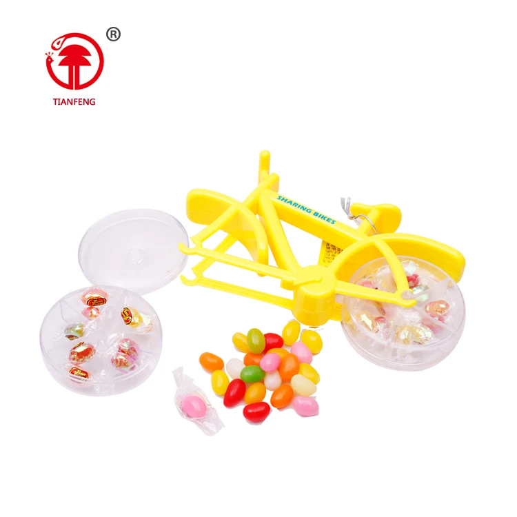 China manufacturer colorful toy bike candy mini bike bicycle toy candy with tablet candy
