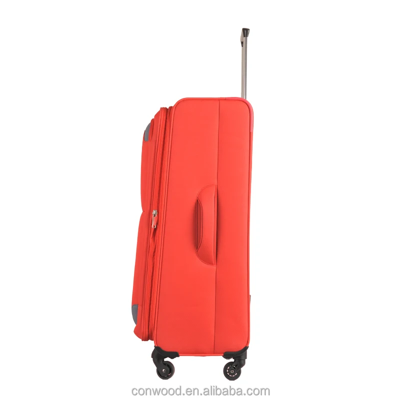Conwood lower price and high quality soft trolley luggage bag trolley