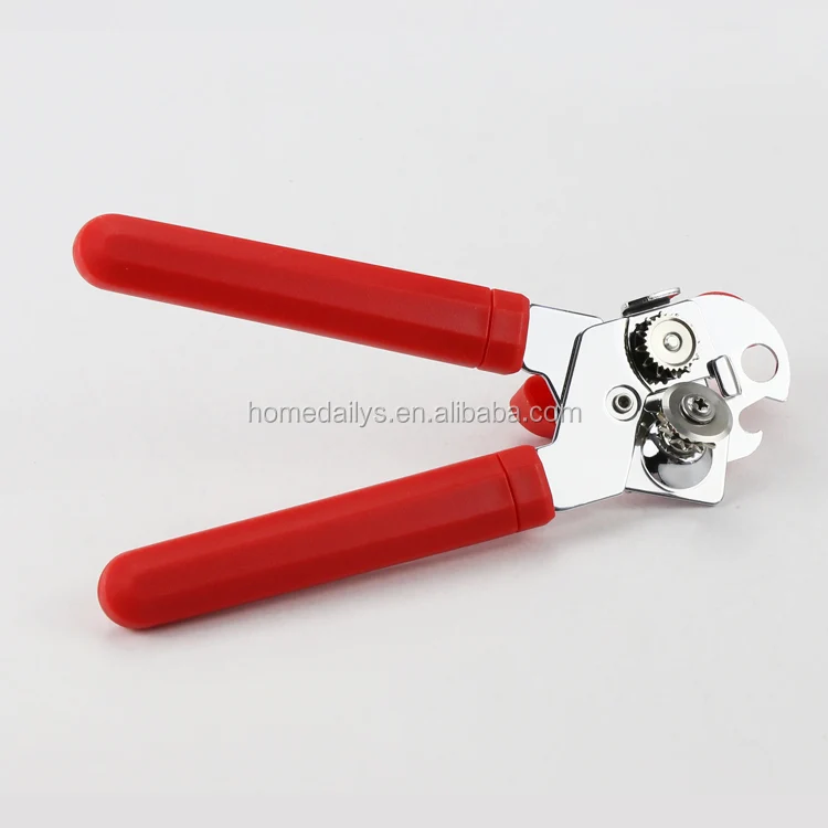 Manual Can Opener, Best 3-in-1 Professional Tool with Tin and Bottle Opener, Sharp Blade