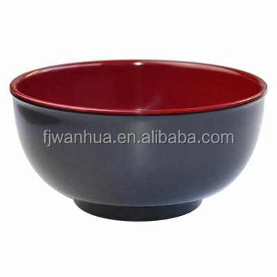 Hot sell Plastic double color instant noodle ramen bowl