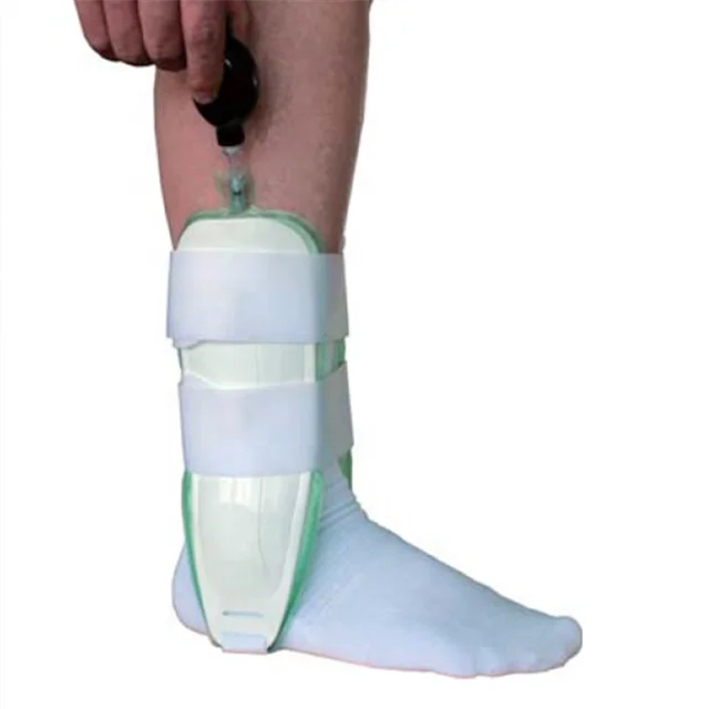 Stirrup Ankle Brace with air inflatable Pads