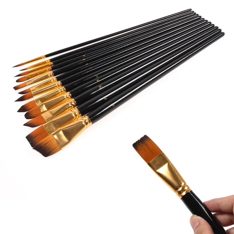 Sizhuo Hot Selling 15 pcs Painting Brush Set Without Any Private Brand