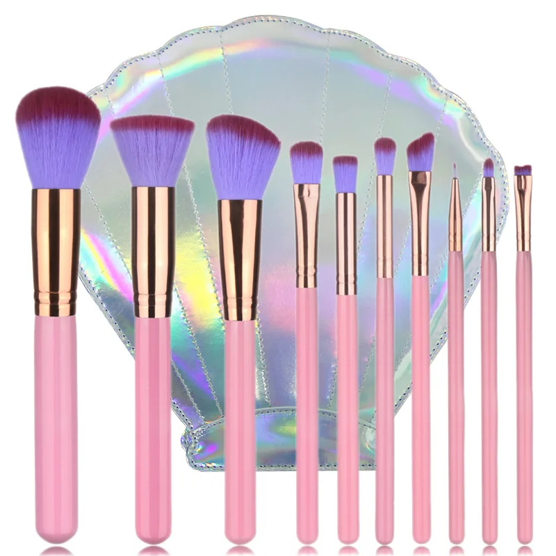 10 PCS Hot sale Diamond bag jaf makeup brush