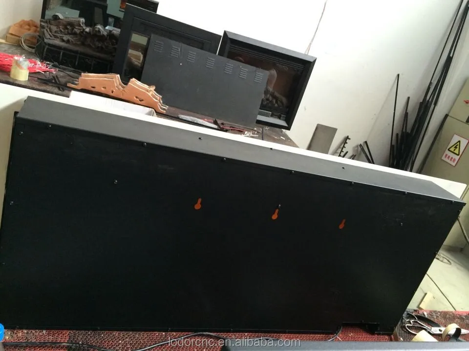 Белый настенный поддельные эффект пламени электрические камины