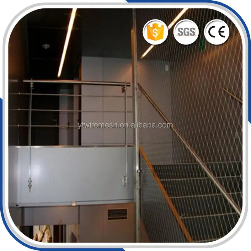 Балюстрада наполнения трос сетка рабица