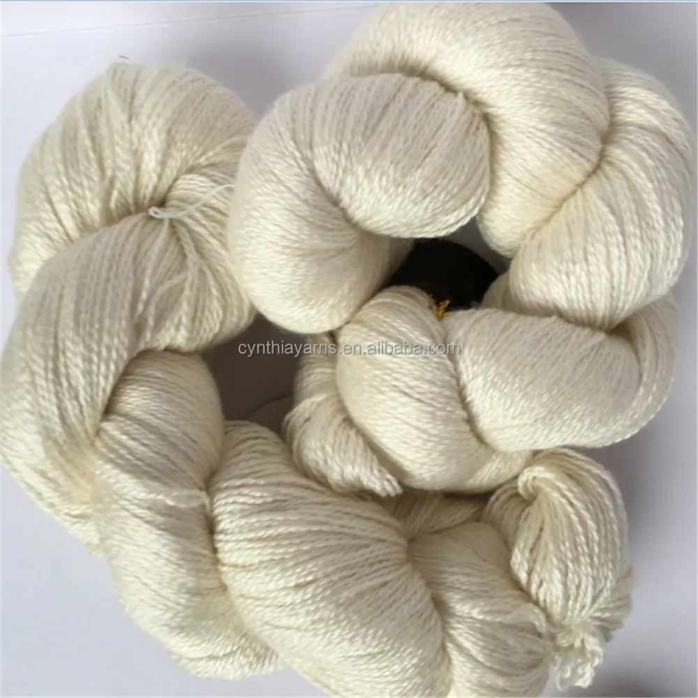 Wholesale merino wool /silk 4 ply finger /sock yarn