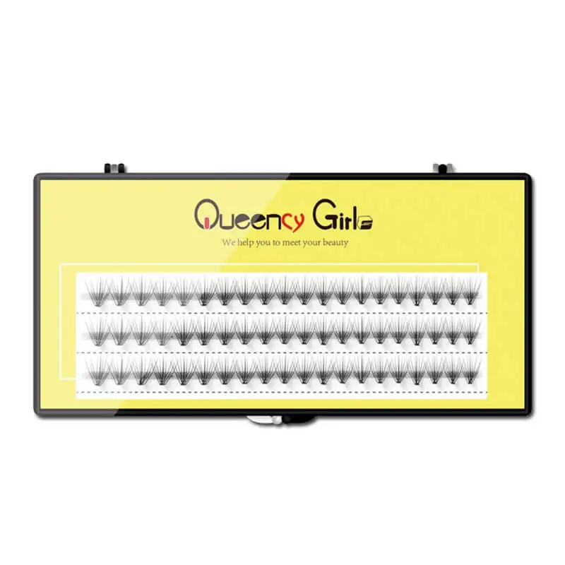 
Premium Premade 10D 0.1mm Russian Lash Extensions Flare Cluster Volume Eyelash Extension 