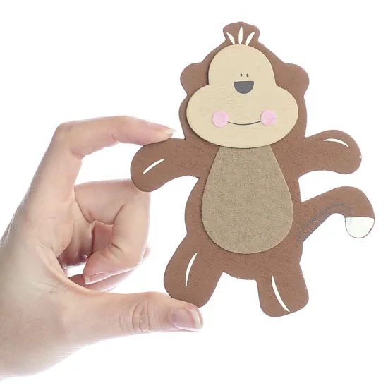 
Non-woven Felt Zoo Animal die Cut out Shapes for Handcrafts Art Projects Home Classroom Decoration 