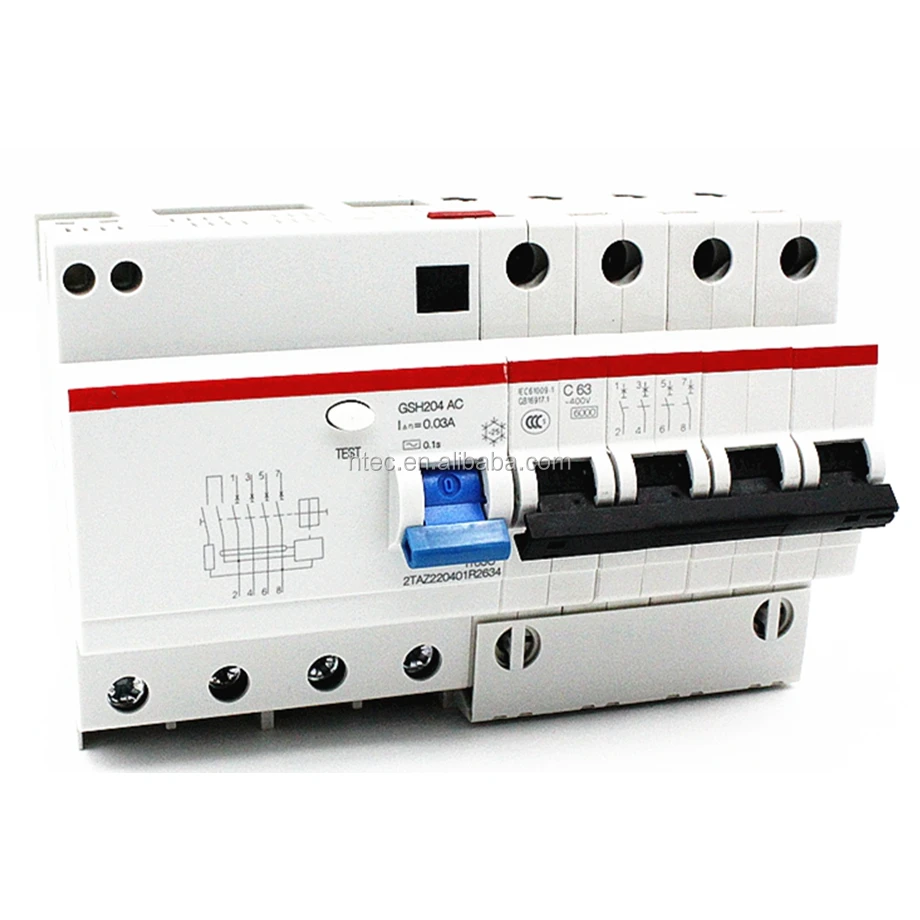 NFC60-CMX 3P 15A miniature NO-fuse circuit breaker