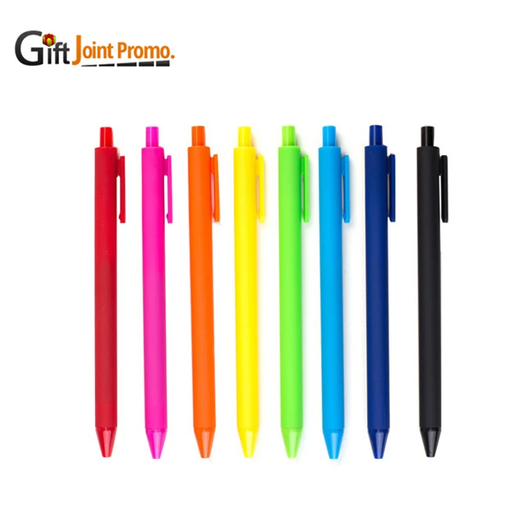 Factory Customized Logo Stationery Supplies Plastic Ball Point Pen