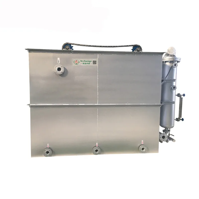 oil refining wastewater treatment dissolved air flotation units DAF