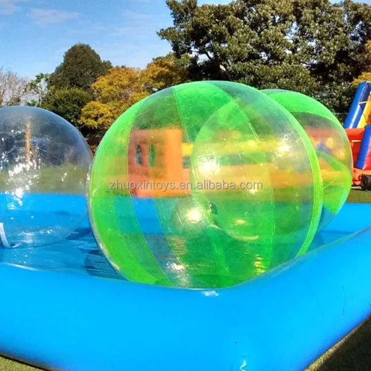 Шары для катания на воде, надувные водные Зорб шары и надувной бассейн