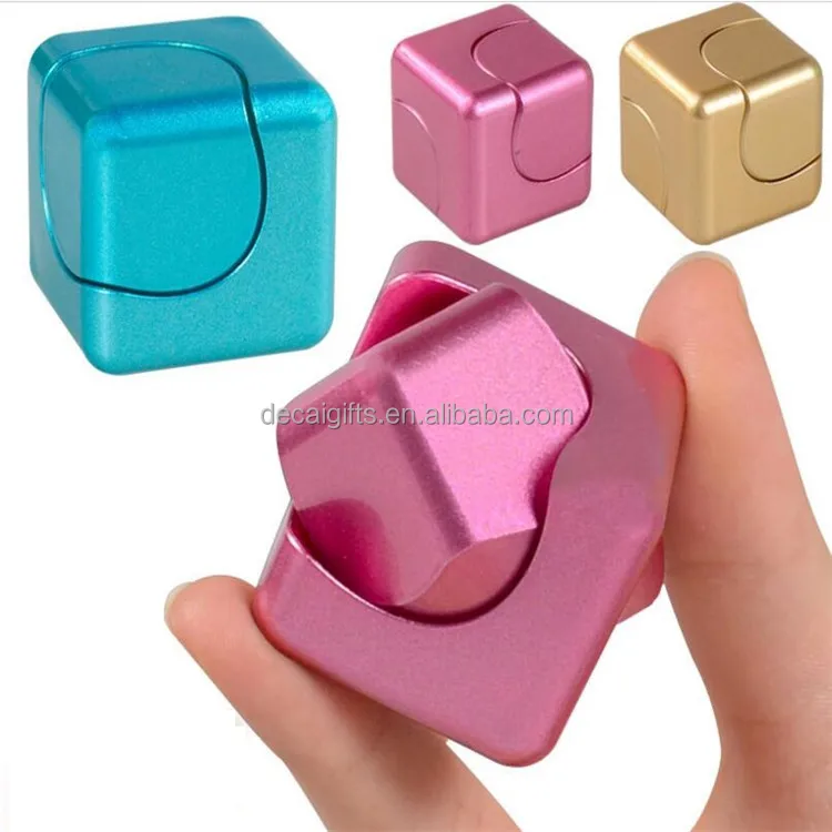 
High Quality Metal Zinc Alloy Spinner Cube Hand Spinner Cube 