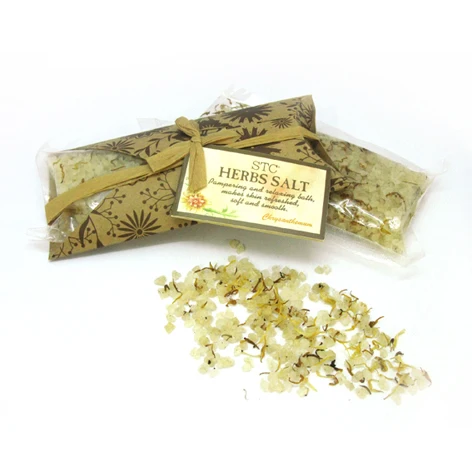 Free sample  body care scented organic spa  bath salt