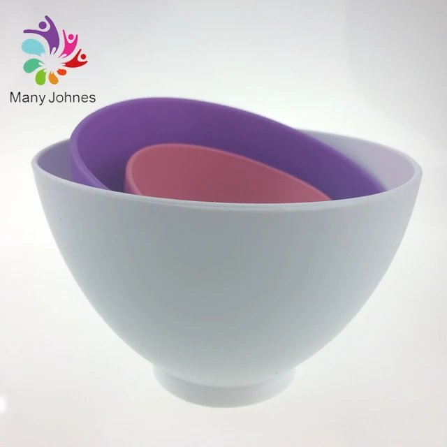 Soft Silicone Beauty DIY Facial Mixing Mask Bowl