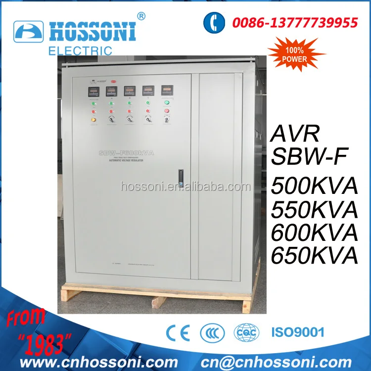 Генератор AVR, стабилизатор, SBW-F600KVA отдельными управления с CE