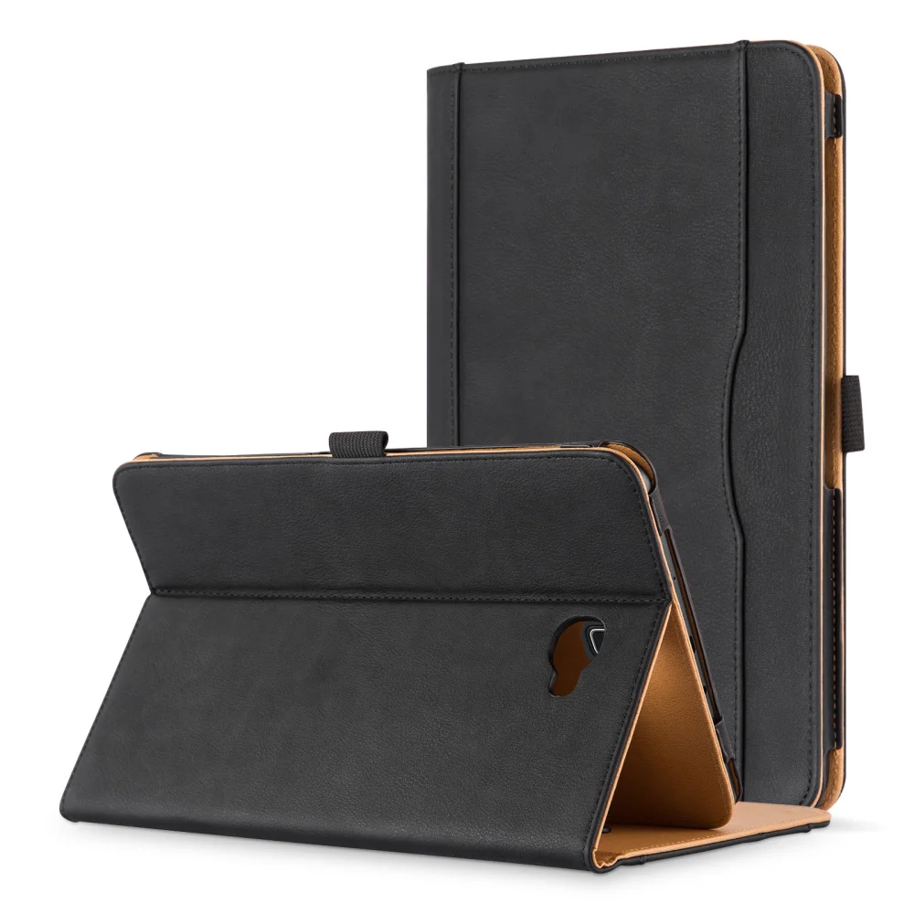 Smart флип ретро кожаный планшет чехол для Samsung Galaxy Tab 10,1 T580N T585N многофункциональный с автоматической сна и wake
