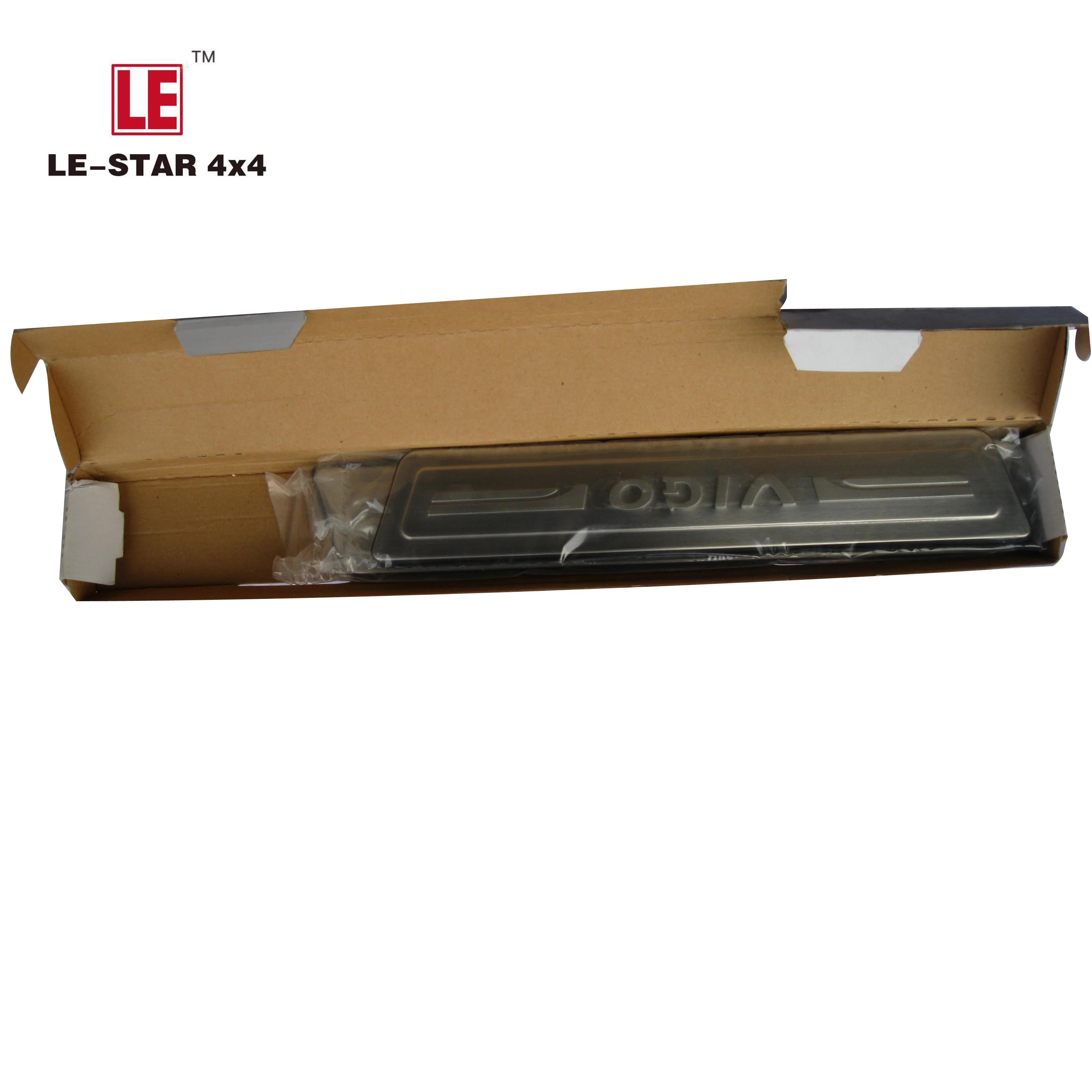 LE-STAR 4X4 AUTO SPARE PARTS DOOR SILLS PLATE MOVING SILL SCUFF PLAT FOR HILUX VIGO