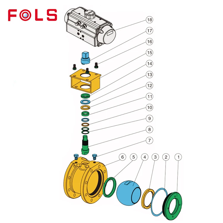 Pneumatic Ultra Thin Ball Valve with Advanced Italian Techniques