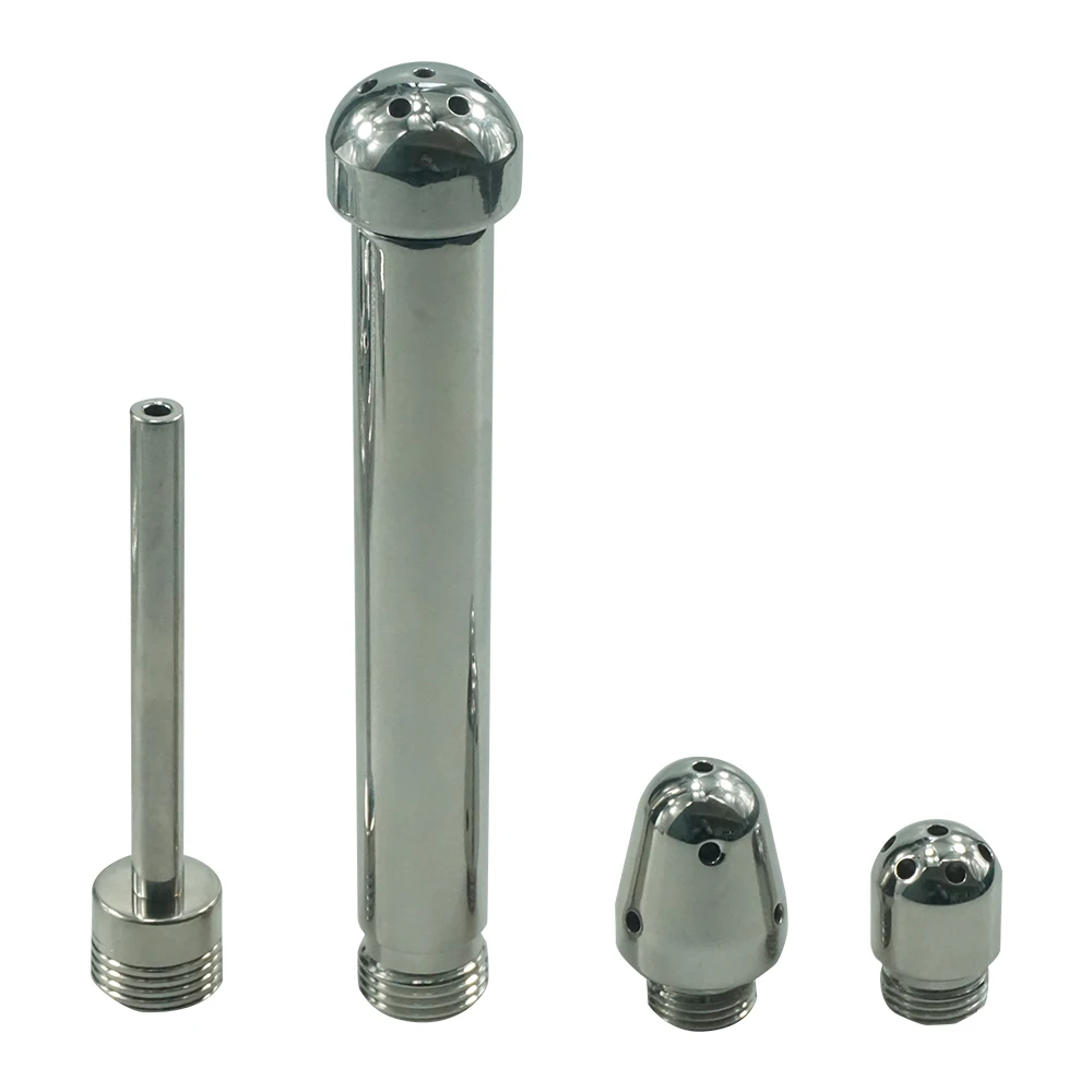 stainless steel Enema set Shower butt cleaning kit System Bathroom Anal douche Sex Toys