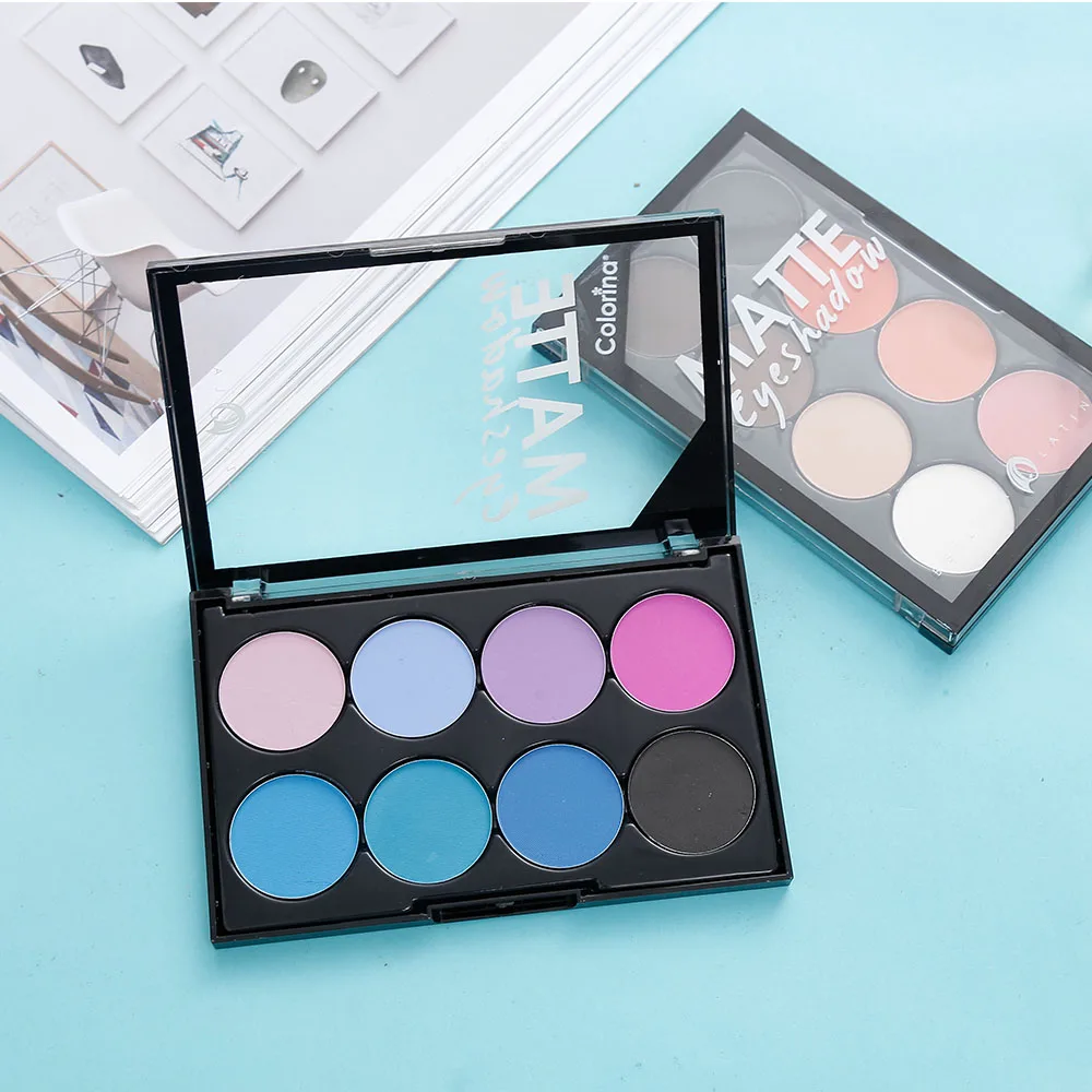 OEM Private Label Eyeshadow Palette 8colors Makeup Cosmetic Eyeshadow