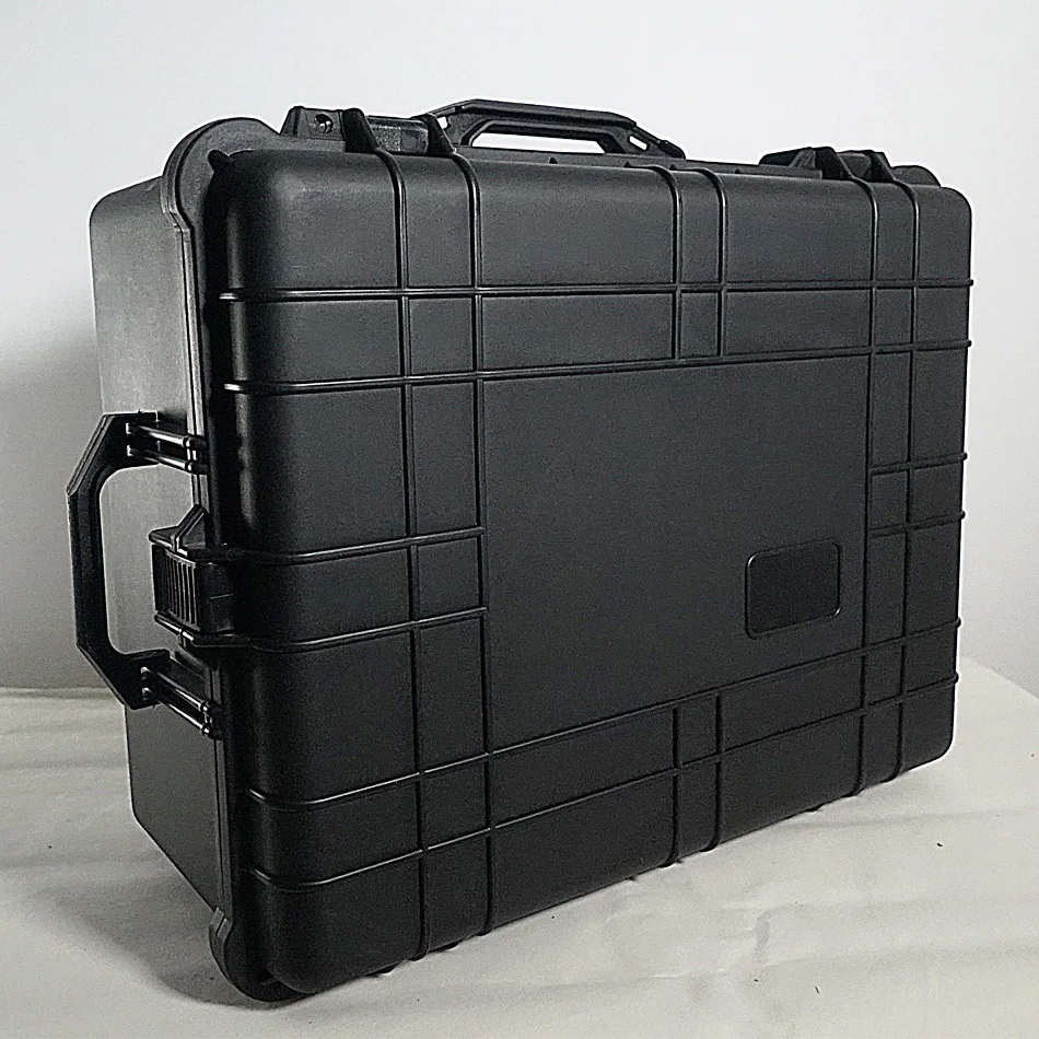 
Large plastic case storage box plastic tool box trolley Hard tool trolley case with foam 
