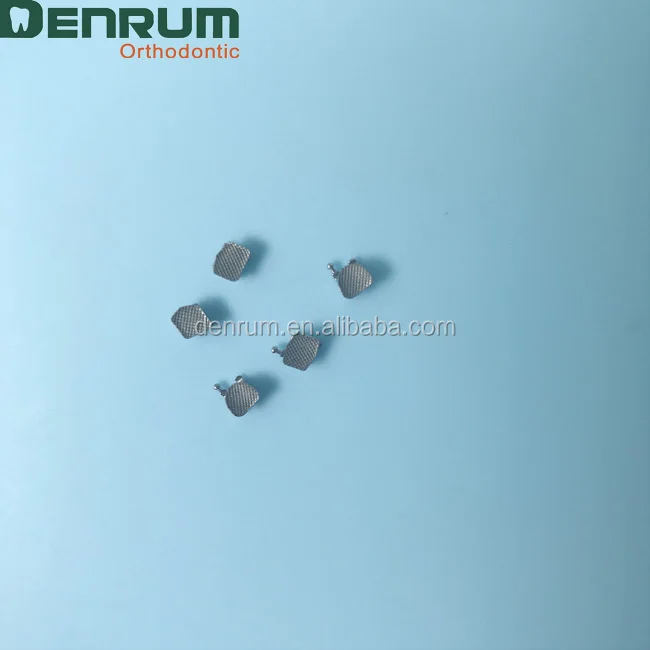 
Denrum dental orthodontic material brackets with sand blasted 