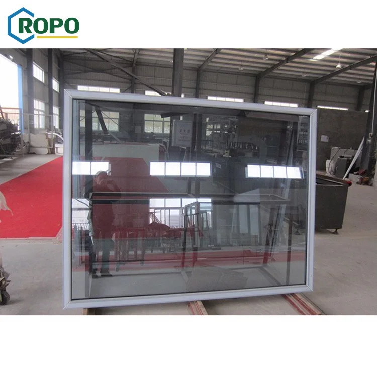 10 Year Warranty Water Penetration PVC Frame Large Tall Glass Laminated Windows