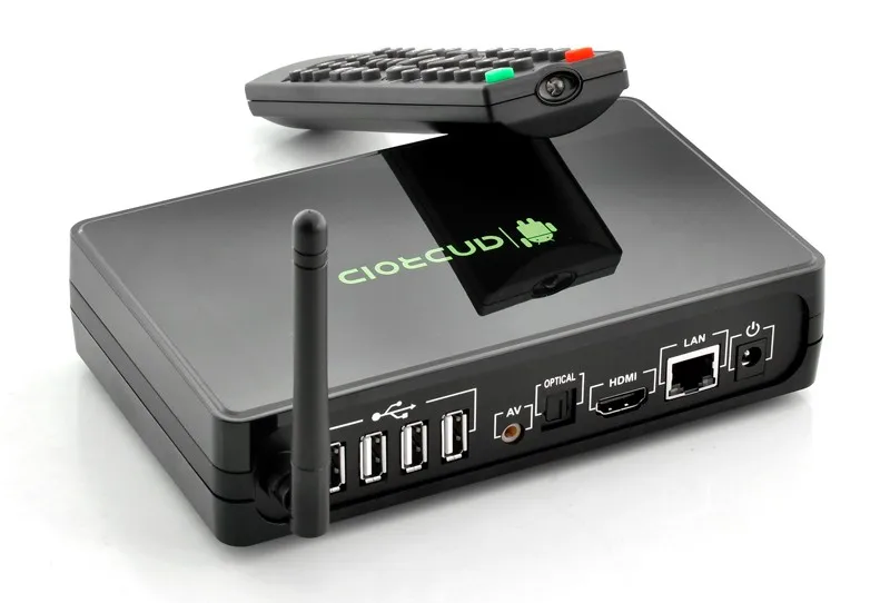 Allwinner A20 android 4.2 tv box , Supports google TV Market ,skype webcam chat and VGA output