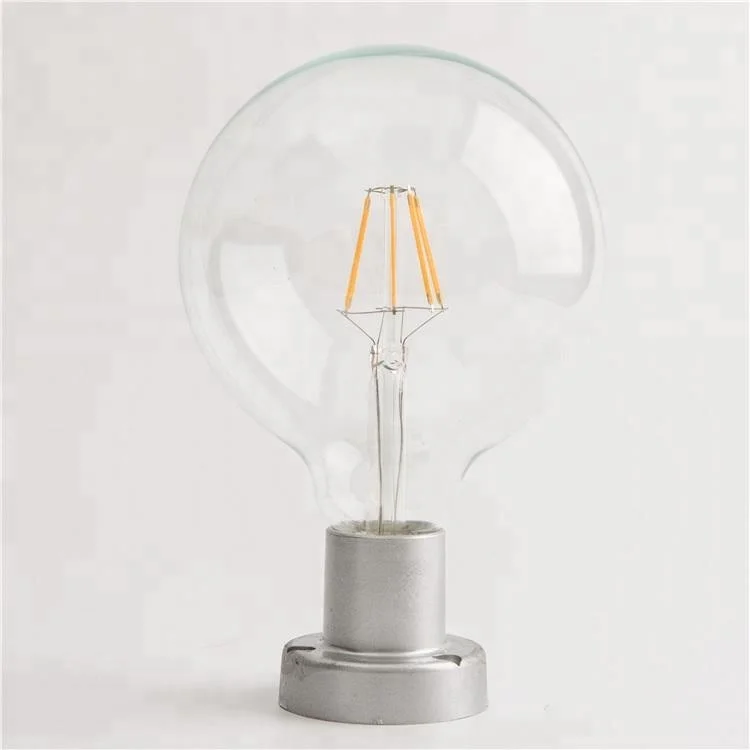 G125 6 Watts Globe Dimmable LED Multi-Filament Light Bulb E26 E27