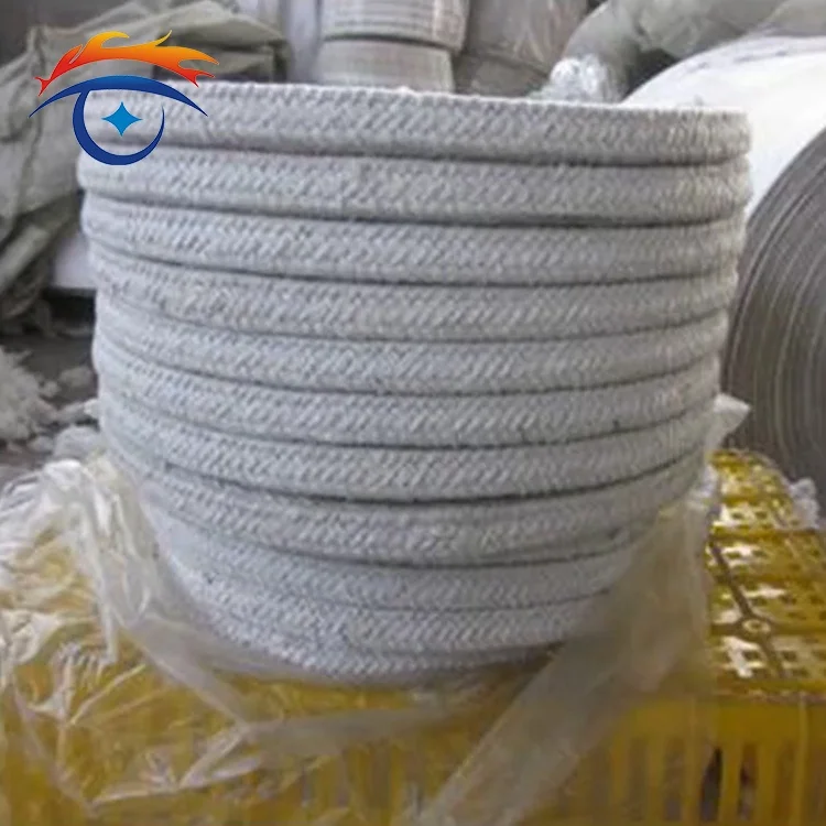 JDWOOL ceramic fiber rope for coke furnace curtain