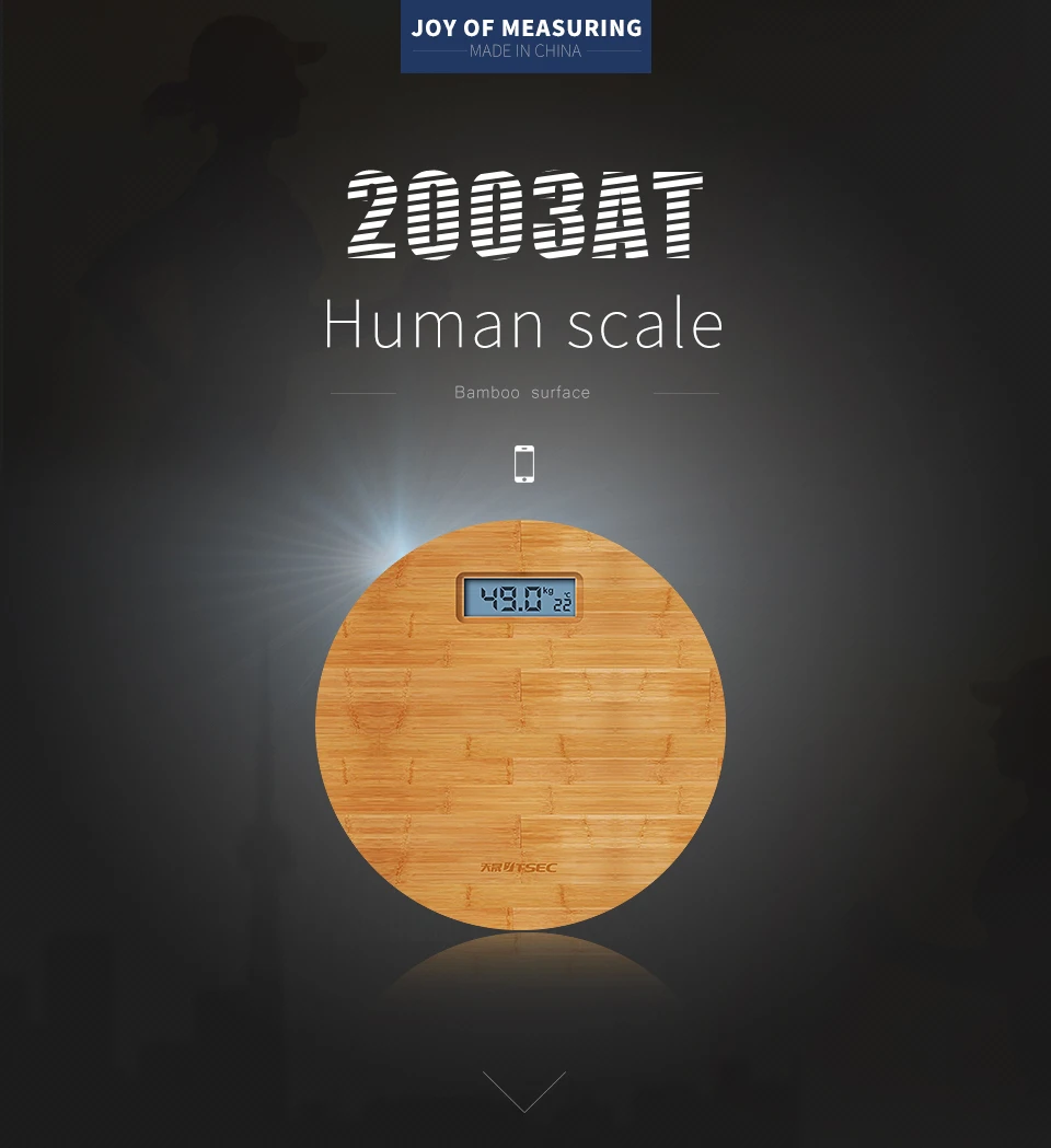 2021 Best Selling bathroom bamboo weight  bamboo small scale business ideas scales for kitchen commercial scale