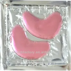 Free Sample Collagen Hydrogel Waterproof Lint Free 24K Gold Eye Patch And Whitening Hydrating