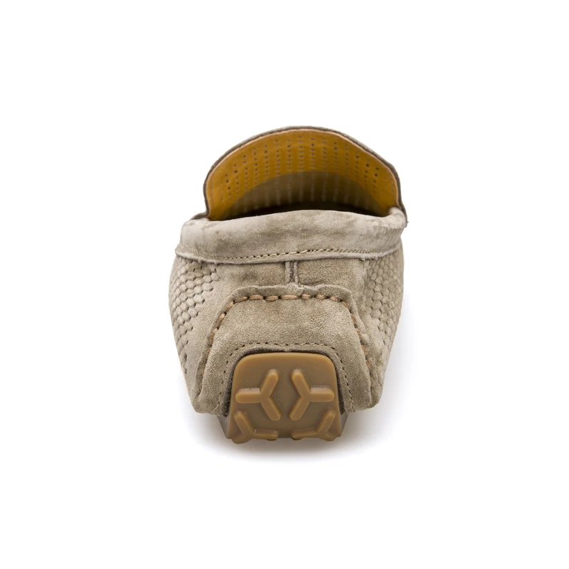 Trade Assurance new design breathable pig skin upper custom logo shoes men loafers