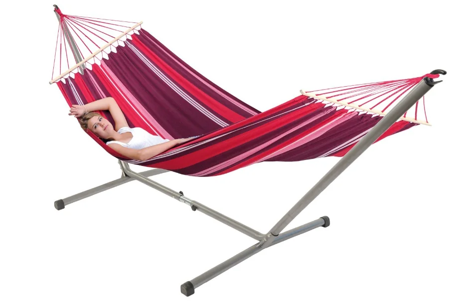 New Fashion Hammock With Wooden Hammock Chair Stand