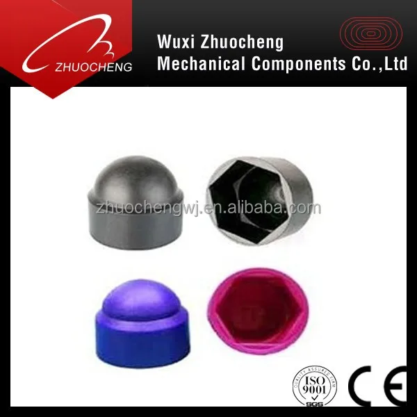 Decorative Nylon rubber plastic bolt & nut protection cap