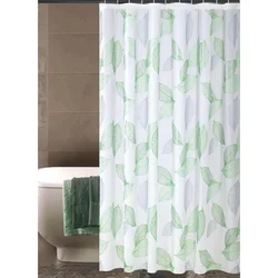 Nice  printed plastic shower curtain for bath