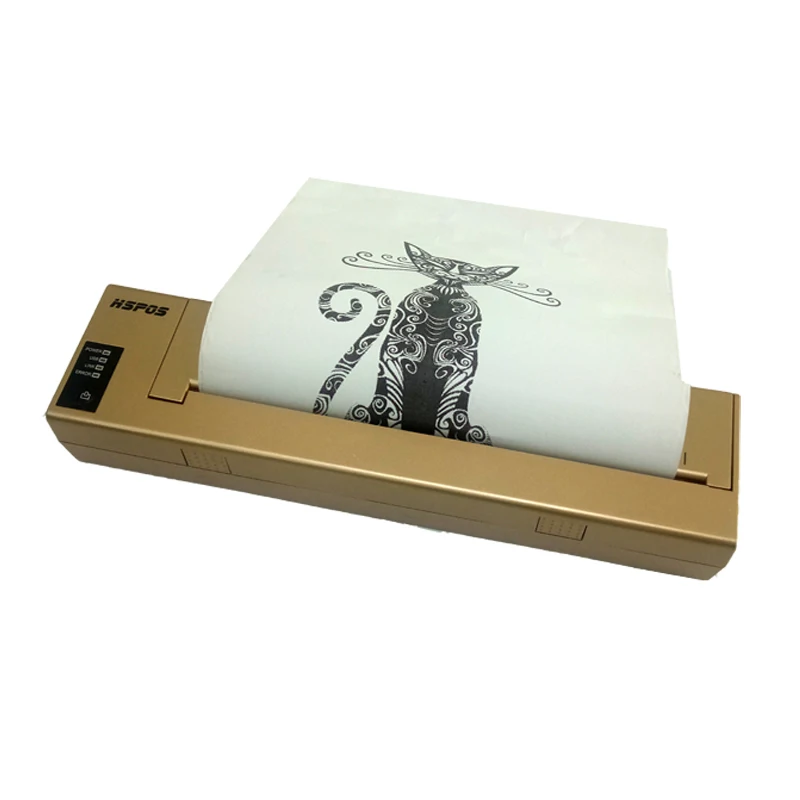 hot sales a4 mini BT portable printer for out door printing can print documents photos Email Support Tattoo Printing