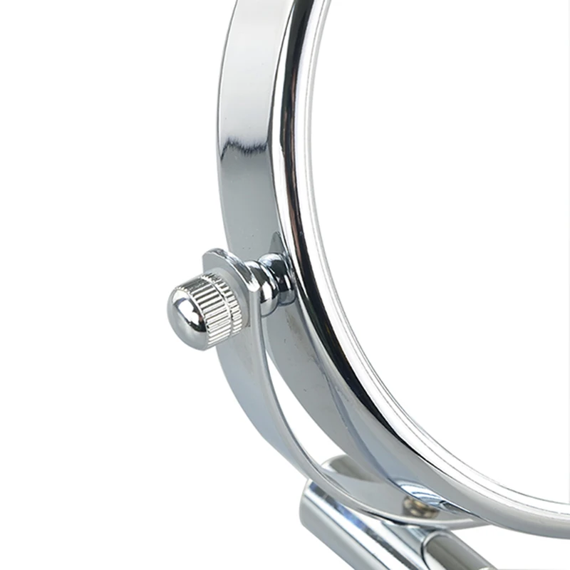 5 Inch Carry On Travel Size Foldaway Table Top Portable  Mirror and Stand