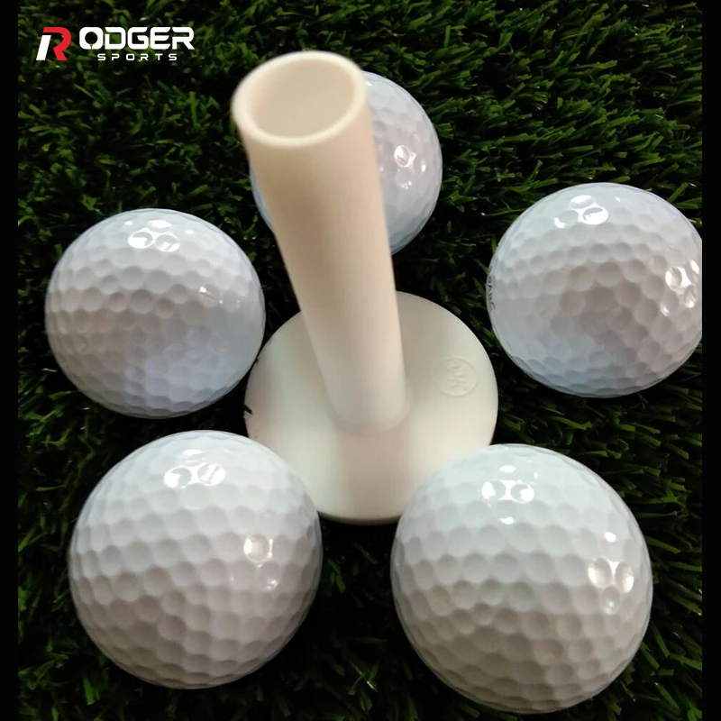 
High quality white rubber golf tee with good toughness and durability bulk 